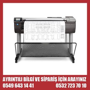 HP DesignJet T830 Plotter Yazıcı